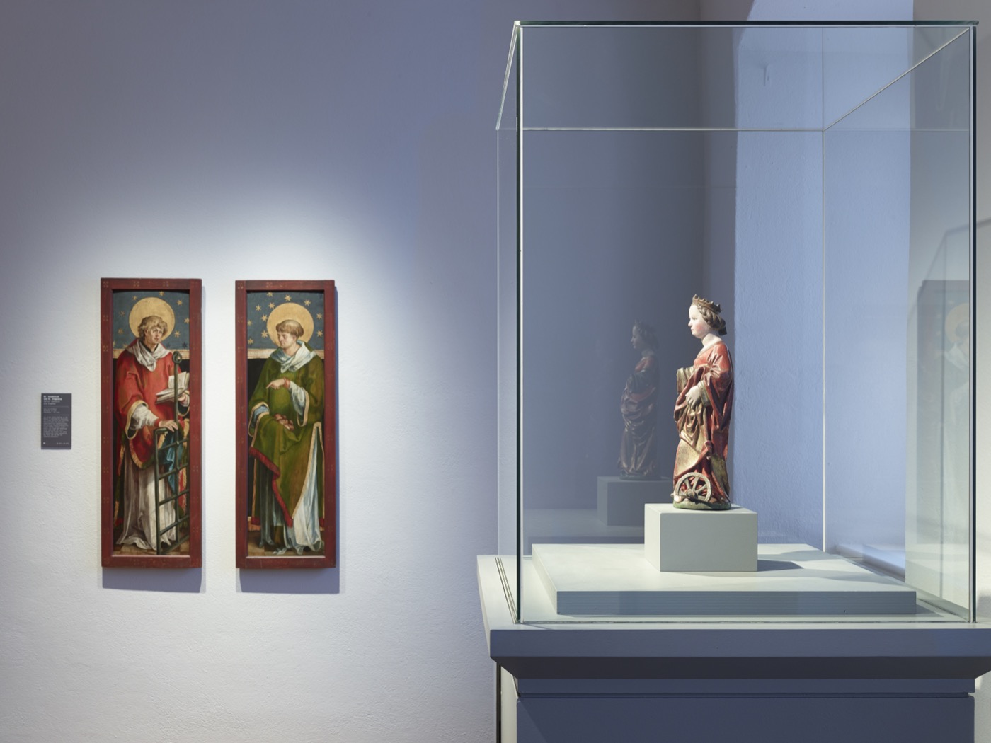 Fraenkische Galerie Kronach Detailansicht Ausstellungsbeleuchtung